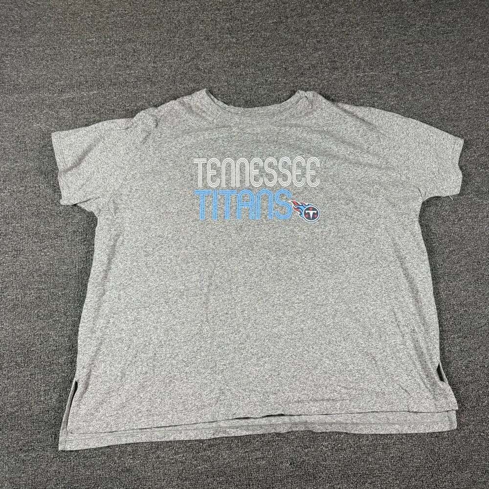 NFL Team Apparel Tennessee Titans T-Shirt Size XL Gray Sleepwear
